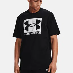 UNDER ARMOUR Brand Logo Printed Fast-Drying Loose-Fit ABC Camo Boxed T-shirt-picture-11