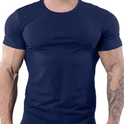 KAEZRI Round Neck Cotton T-shirt-picture-26