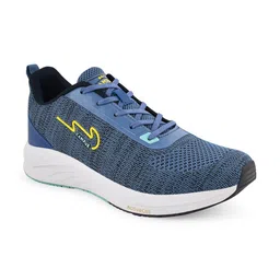 Campus Men Blue Mesh Running Shoes image 1