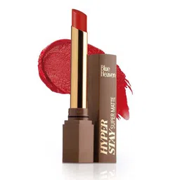 Blue Heaven Hyperstay Super Matte Transfer-Proof Lipstick - Red Rock 729-image-1