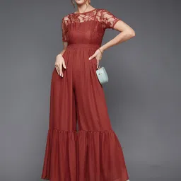 Miss Chase Round Neck Basic Jumpsuit-picture-34