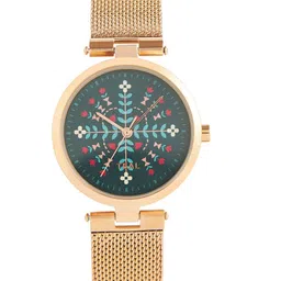 TEAL BY CHUMBAK Women Embellished Dial Bracelet Analogue Watch 8907605124952-picture-17