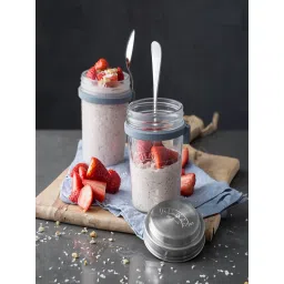 Kilner Round Glass Breakfast Jar Set 350ml image 1