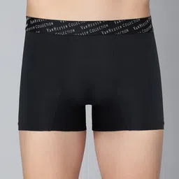 Van Heusen Men Solid 4 Way Stretch 3D Logo Waistband Tactel Trunks IHQTR1SXD30045-image-44