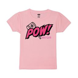 Wear Your Mind Girls Typography Printed Puff Sleeves Pure Cotton T-shirt-picture-9