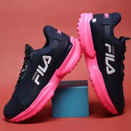 FILA Women Textured Lace Up Sneakers image 1