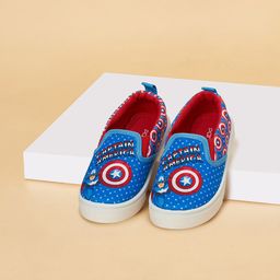 Pantaloons Junior Boys Printed Round Toe Slip-On Sneakers-picture-3