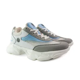 bacca bucci Men Grey Colourblocked Sneakers-picture-34