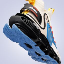 Atom Men Colourblocked Mesh Mid-Top Sneakers-picture-37