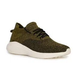 North Star Men Green Woven Design Sneakers-picture-20