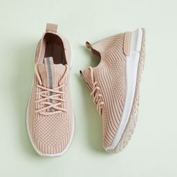 Ginger by Lifestyle Women Woven Design Lace-Ups Sneakers-picture-46