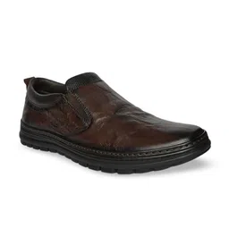Buckaroo Men Leather Loafers-image-74