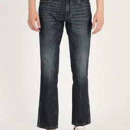 Wrangler Men Millard Straight Fit Heavy Fade Stretchable Jeans-image-9