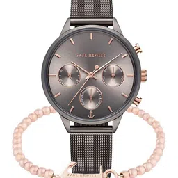 PAUL HEWITT Women Embellished Dial & Stainless Steel Bracelet Style Straps Analogue Watch PH-PM-35-picture-35