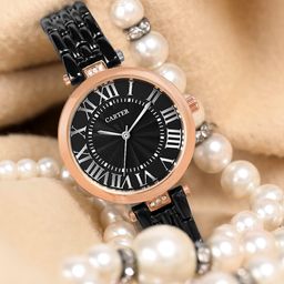 Sandy D Carter Women Patterned Bracelet Style Straps Analogue Watch SDC24-14-BK1-picture-18