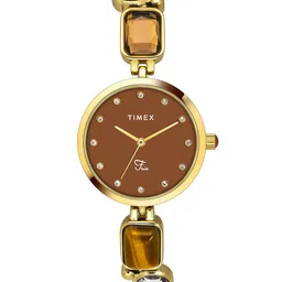 Timex Women Embellished Bracelet Style Straps Analogue Watch TWEL17800-picture-36