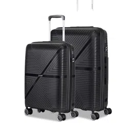 Stony Brook by Nasher Miles Axis Set Of 2 Textured Hard-Sided Trolley Suitcase 55 & 65 cm image 1