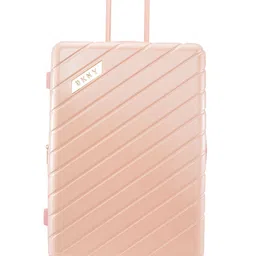 DKNY BIAS Pink Textured Hard-Sided 28" Large Trolley Suitcase-picture-37