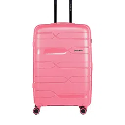 Nasher Miles Paris Textured Hard-Sided Large Trolley Suitcase image 5