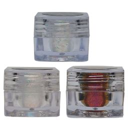 Veoni BELLE Set of 3 Multichrome Glitter Eyeshadow 5g Each - Rose Gold-Wine-Sunlight-picture-42