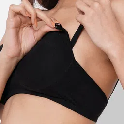 Inner Sense Pack of 3 Solid Non-Wired Lightly Padded Maternity Sustainable Bras IMB009C_9D_9D image 4