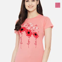 Fabflee Pack Of 3 Printed Cotton T-Shirts-picture-23