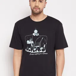 Wear Your Mind Tweety Printed Pure Cotton T-shirt-picture-10