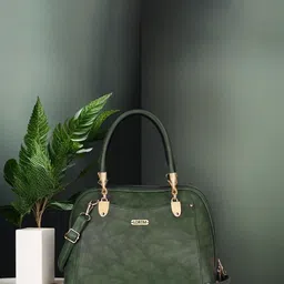 LOREM Colourblocked Oversized Structured Shoulder Bag with Tasselled-picture-22