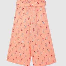 max Girls Floral Printed Pleated Culottes Trousers-picture-37