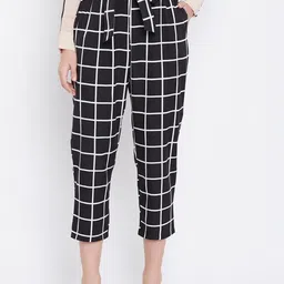 Zastraa Women Relaxed High-Rise Easy Wash Trousers-picture-37