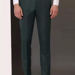 FUBAR Men Relaxed Regular Fit Mid-Rise Easy Wash Formal Trousers-picture-36