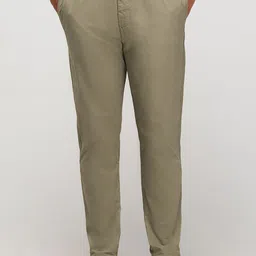 Red Flame Men Cotton Relaxed Fit Trousers-picture-30