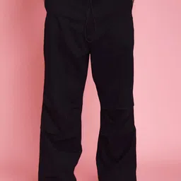 Bonkers Corner Men Loose Fit Cotton Trousers-image-28