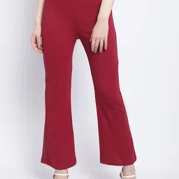 Wuxi Women Relaxed Straight Leg Straight Fit Trousers-picture-25
