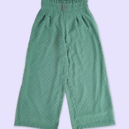 Pantaloons Junior Girls  Textured Pleated Trousers-picture-12