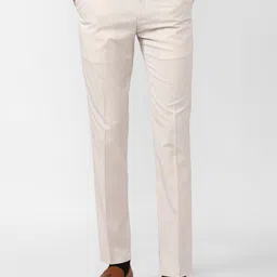 Peter England Men Slim Fit Formal Trousers-picture-15