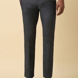 Allen Solly Men Textured Slim Fit Formal Trousers-picture-39