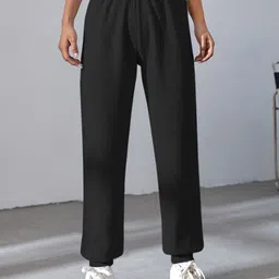 KATECLO Women Relaxed High-Rise Joggers Trousers-image-38