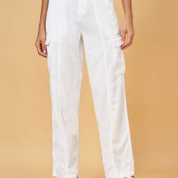 Honey by Pantaloons Women High-Rise Plain Trousers-picture-25