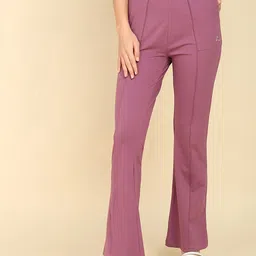 House Of Zelena Women Comfort Flared Bootcut Trousers image 1