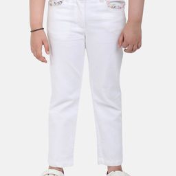 One Friday Girls Relaxed Chinos Trousers-picture-35