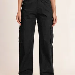 CHARMGAL Women Cargos Trousers-image-62
