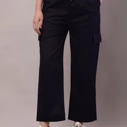 Sellingsea Women Cotton Cargos Trousers-picture-22