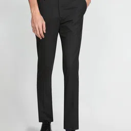 Arrow Men Regular Fit Tailored Formal Trousers-picture-20