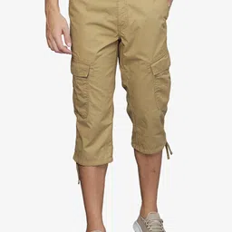 t-base Men Beige Cargos Trousers-picture-32
