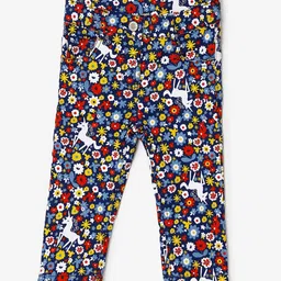 max Girls Floral Printed Trousers image 1