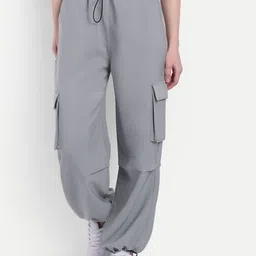 BROADSTAR Women Smart Regular Fit High-Rise Trousers-picture-10