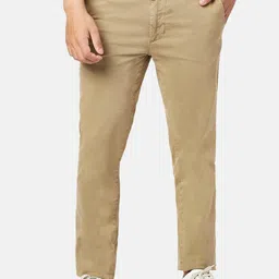 Urban Ranger by pantaloons Men Slim Fit Cotton Trousers-picture-33