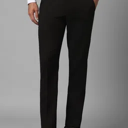 Louis Philippe Men Slim Fit Mid-Rise Flat Front Formal Trousers-picture-43