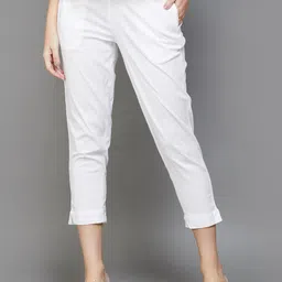 Melange by Lifestyle Women Mid Rise Trousers-image-50
